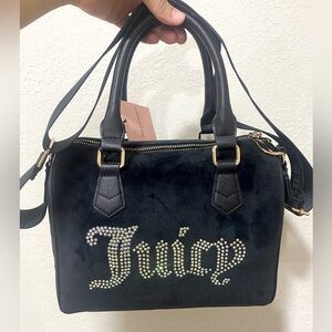 Juicy couture liquorice obsession satchel